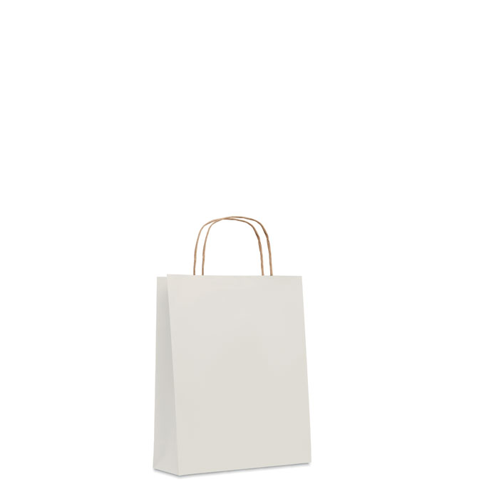 PAPER TONE S - Small Gift paper bag 90 gr/m² - white