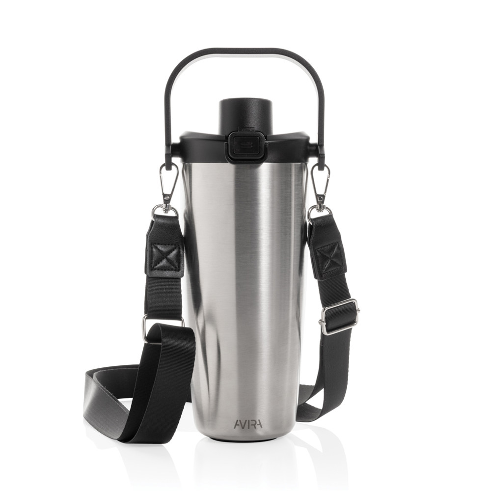 Avira Ayala RCS re-steel duosip lockable crossbody tumbler