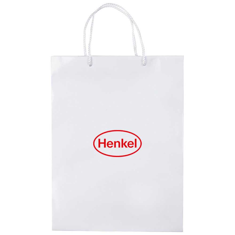 Henkel Glossy paper bag with cords (small) (pack of 25)