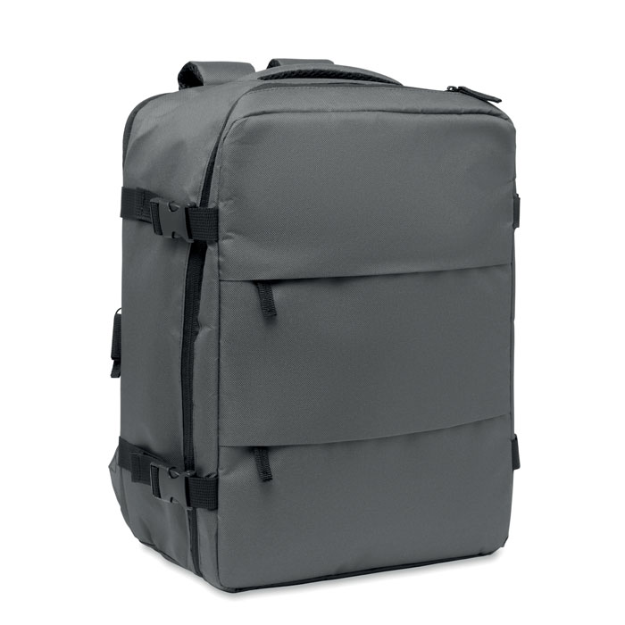 ASPEN - Extendable cabin backpack 20L - Stone Grey