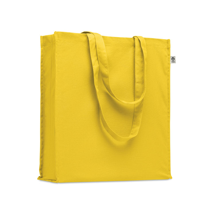 BENTE COLOUR - Organic cotton shopping bag - yellow