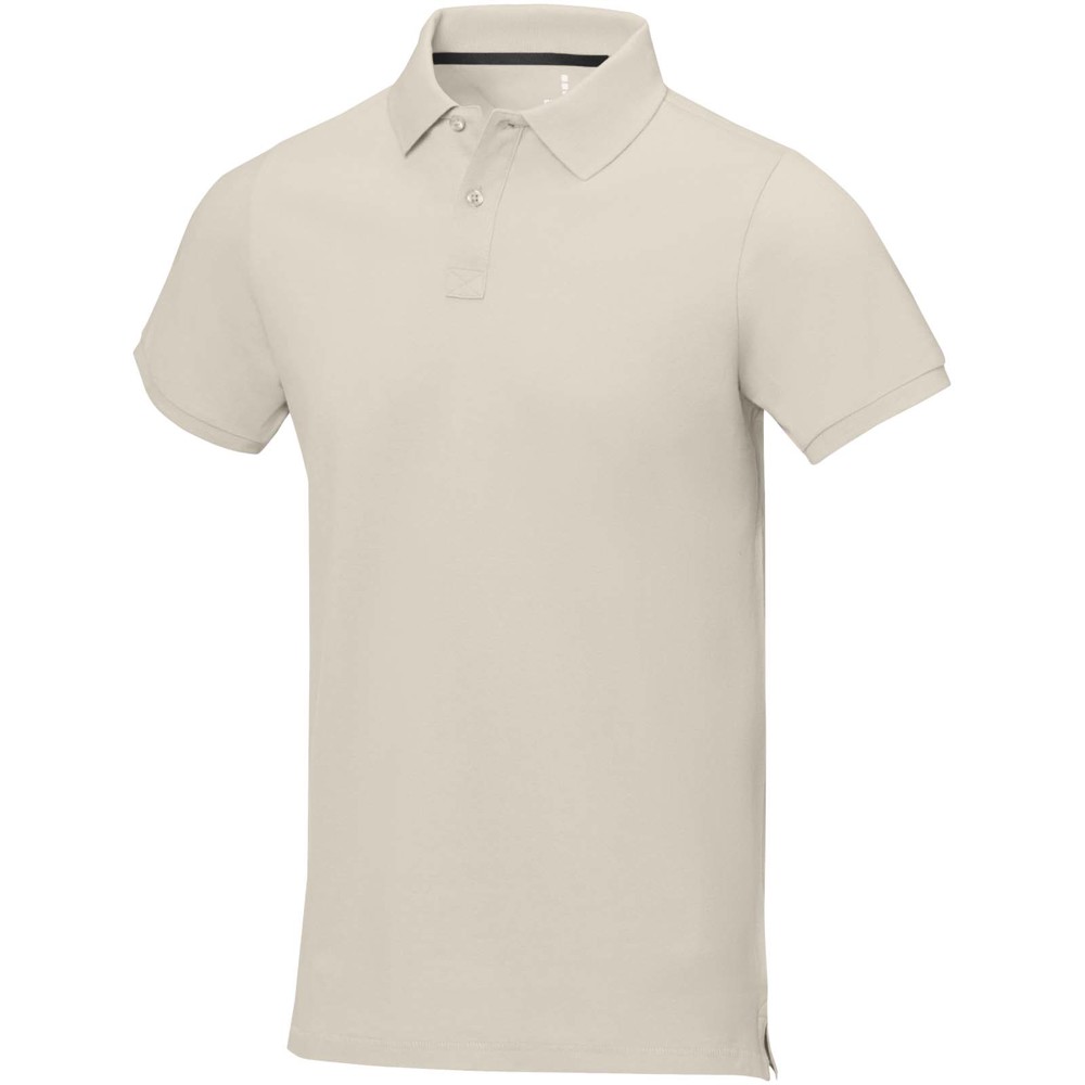 Calgary 200 g/m2 short sleeve men's polo - Sandstone