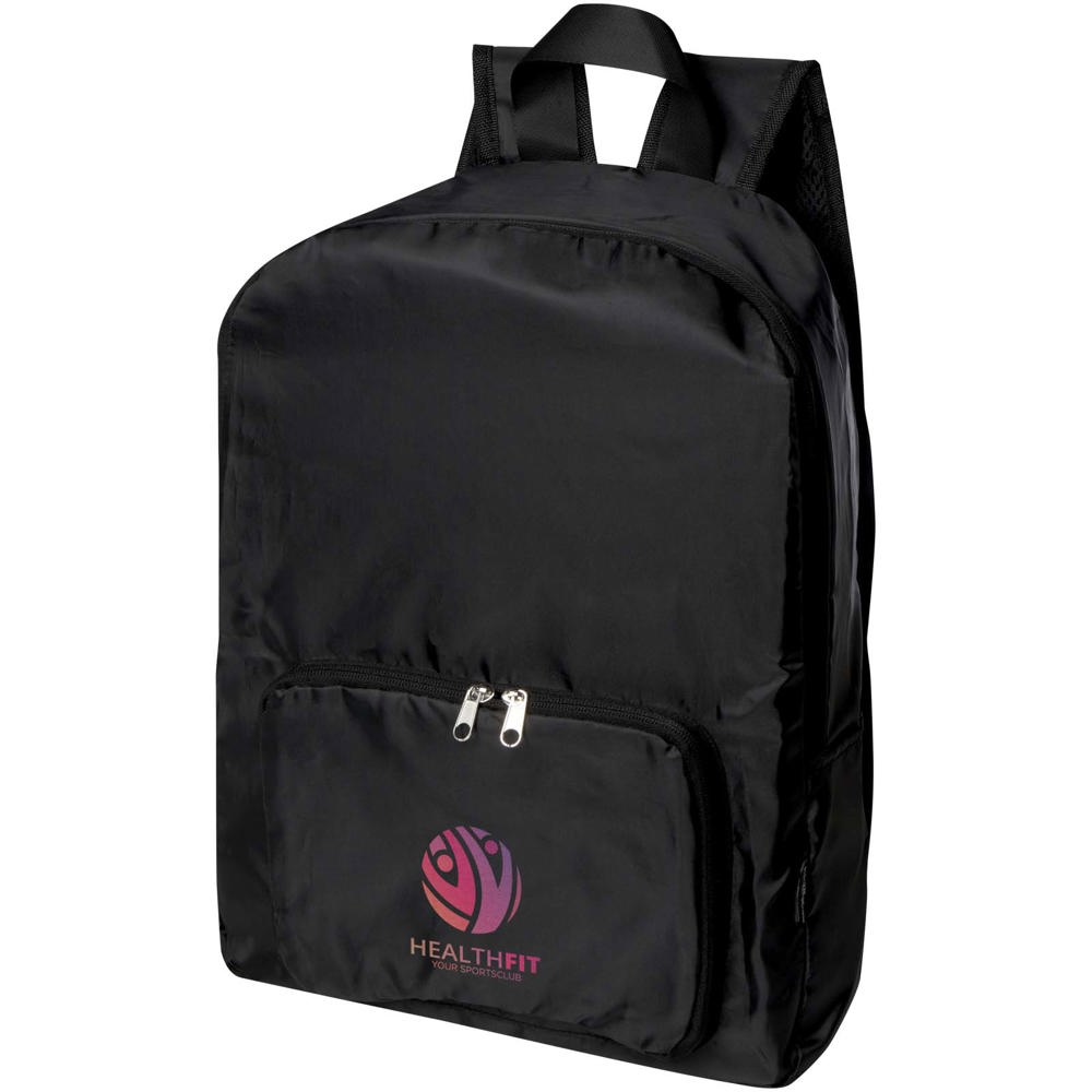 EcoFold RPET foldable backpack 15L