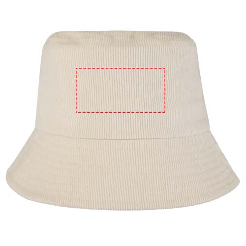 Howson 280 g/m² recycled corduroy sun hat