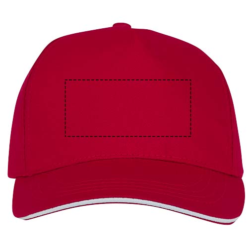 Ceto 5 panel 175 g/m2 sandwich cap