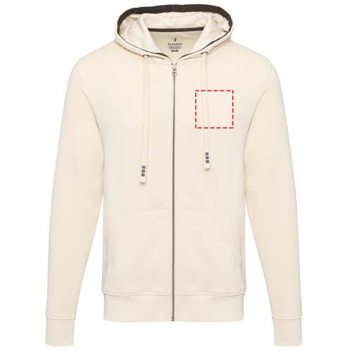Arora 300 g/m2 unisex full zip hoodie
