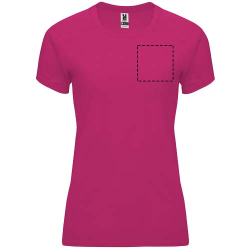 Bahrain 135 g/m2 short sleeve women's sports t-shirt