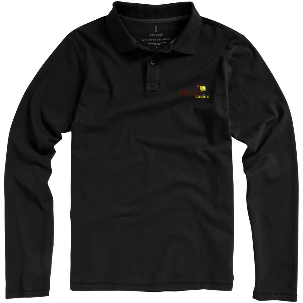 Calgary 180 g/m2 long sleeve men's polo