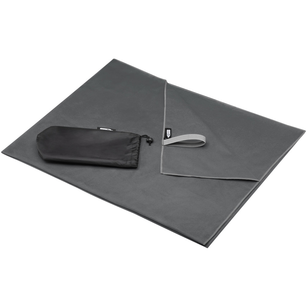 Pieter GRS ultra lightweight and quick dry towel 100x180 cm - Grey