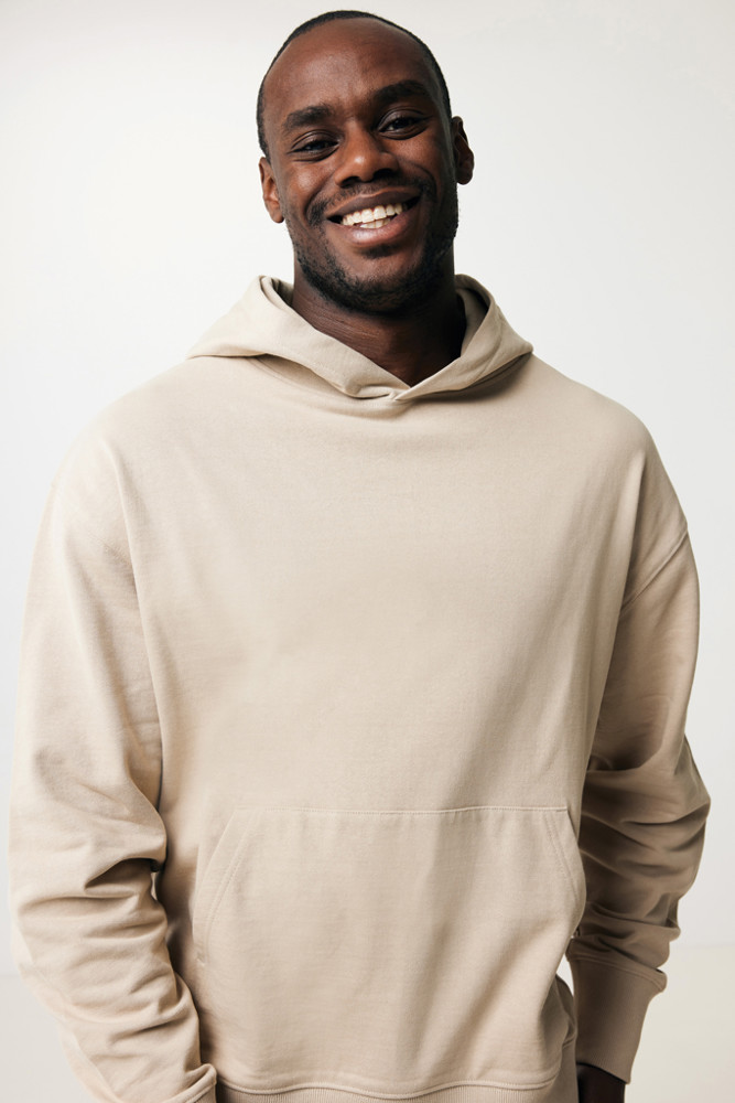 IQONIQ Yoho recycled cotton relaxed hoodie