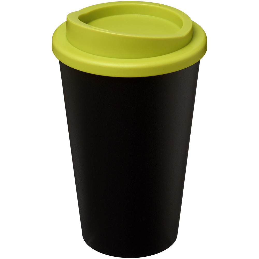 Americano® 350 ml insulated tumbler - Black, Lime
