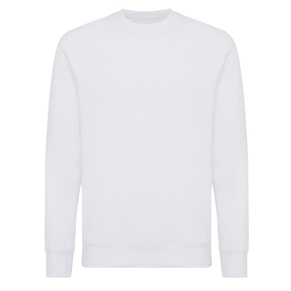 IQONIQ Etosha lightweight recycled cotton crew neck - recycled white (± PMS 11-0601 TCX)