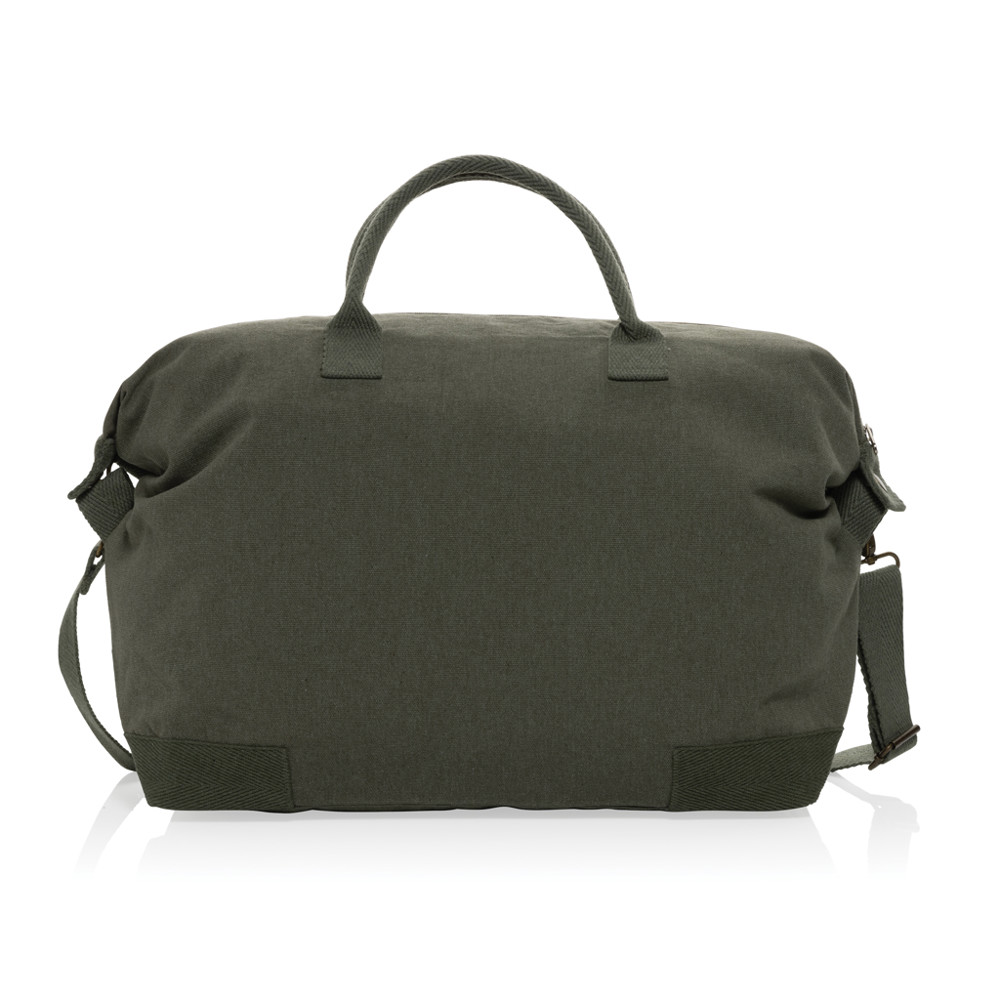 Kezar AWARE™ 500 gsm recycled canvas deluxe weekend bag