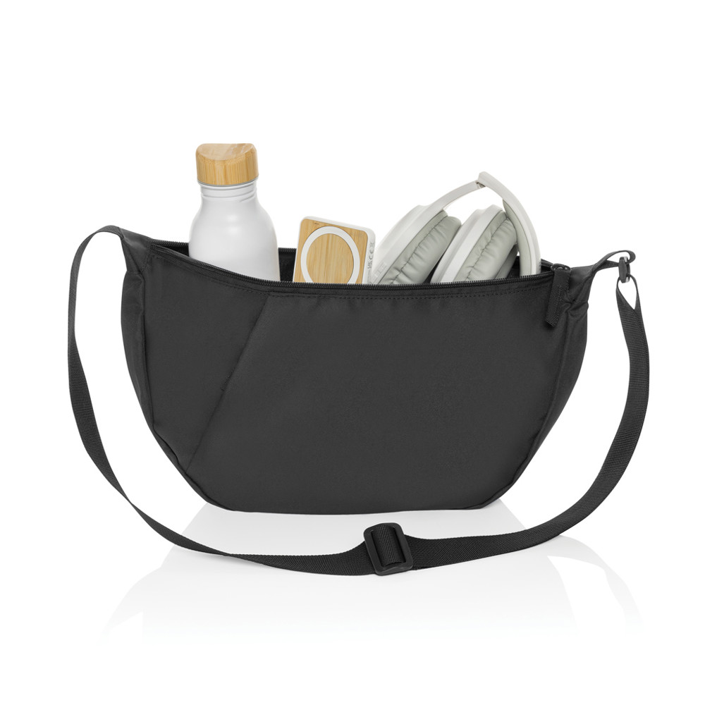 Crescent XL AWARE™ RPET half moon sling bag