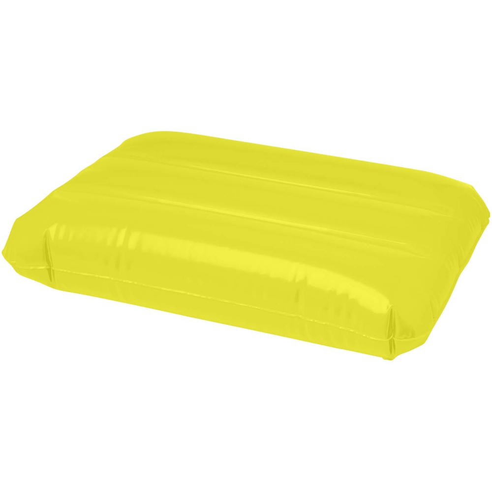 Sunny inflatable beach pillow - Yellow