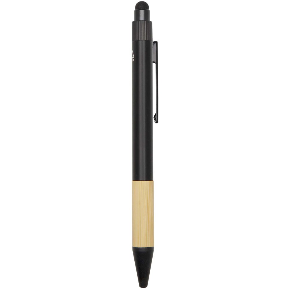 Carmen A5 hard cover notebook and ballpoint pen gift set (black ink)