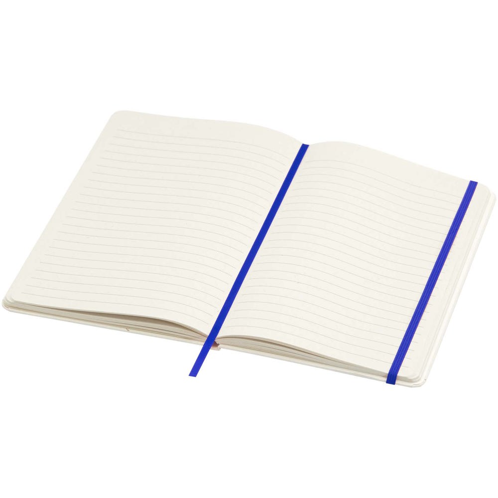 Bass A5 recycled hard cover notebook with lined pages
