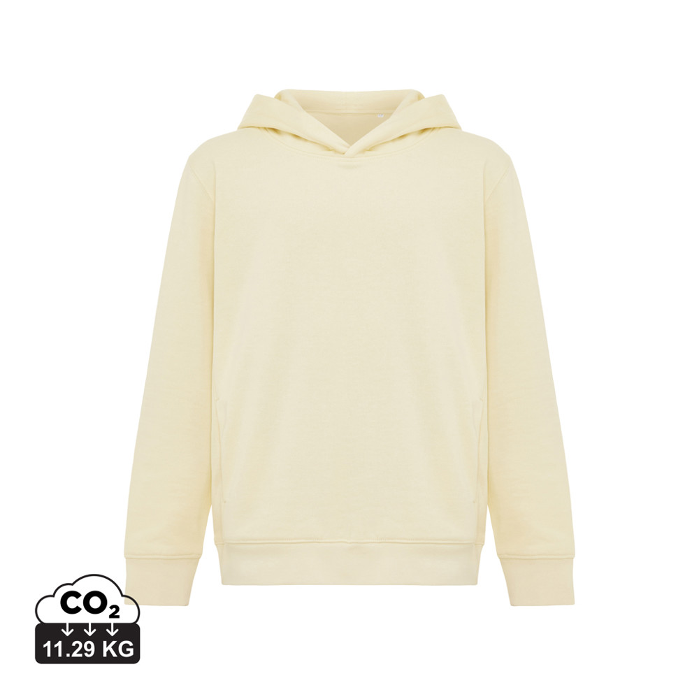 IQONIQ Yengo kids recycled cotton hoodie with sidepockets