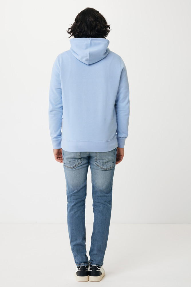 IQONIQ Rila lightweight recycled cotton hoodie