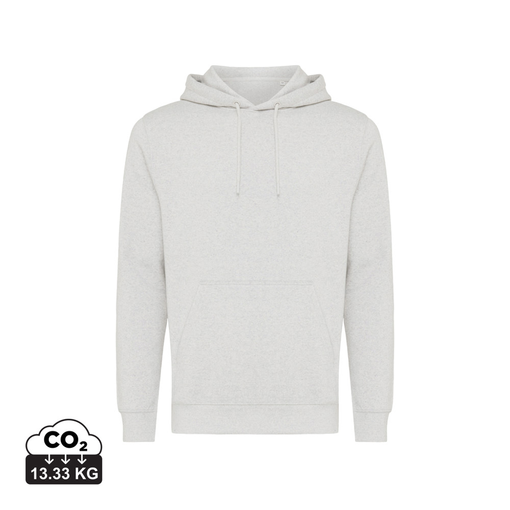 IQONIQ Rila lightweight recycled cotton hoodie