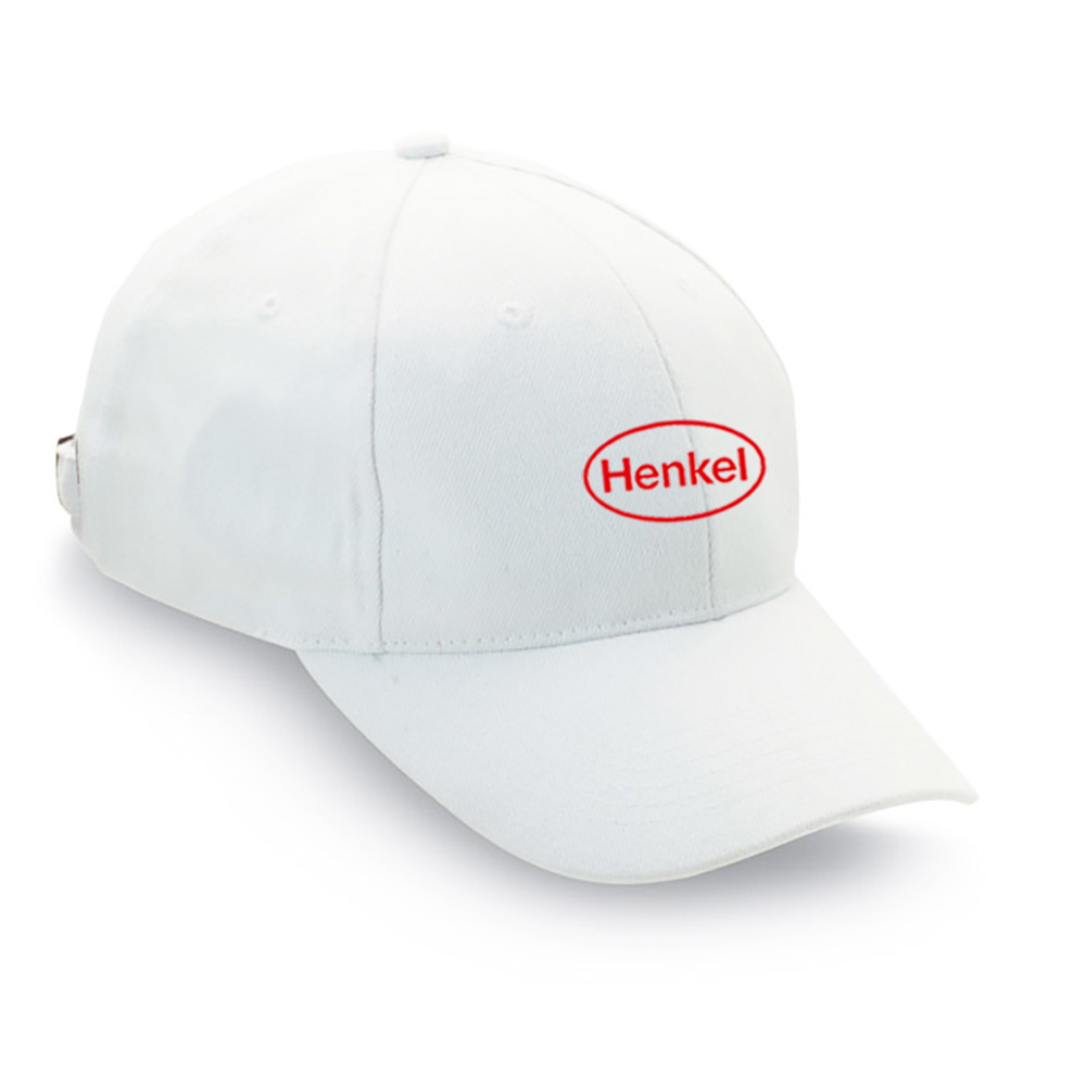 Henkel Baseball Cap Embroidery (white)