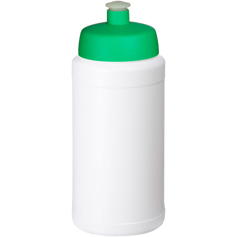Baseline® Plus 500 ml bottle with sports lid - White, Green