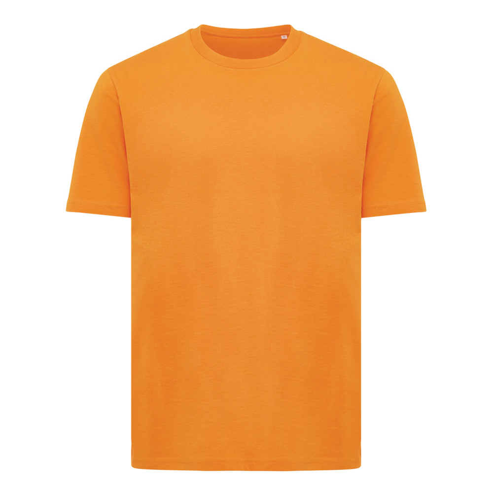 IQONIQ Sierra lightweight recycled cotton t-shirt - orange (± PMS 16-1255 TCX)