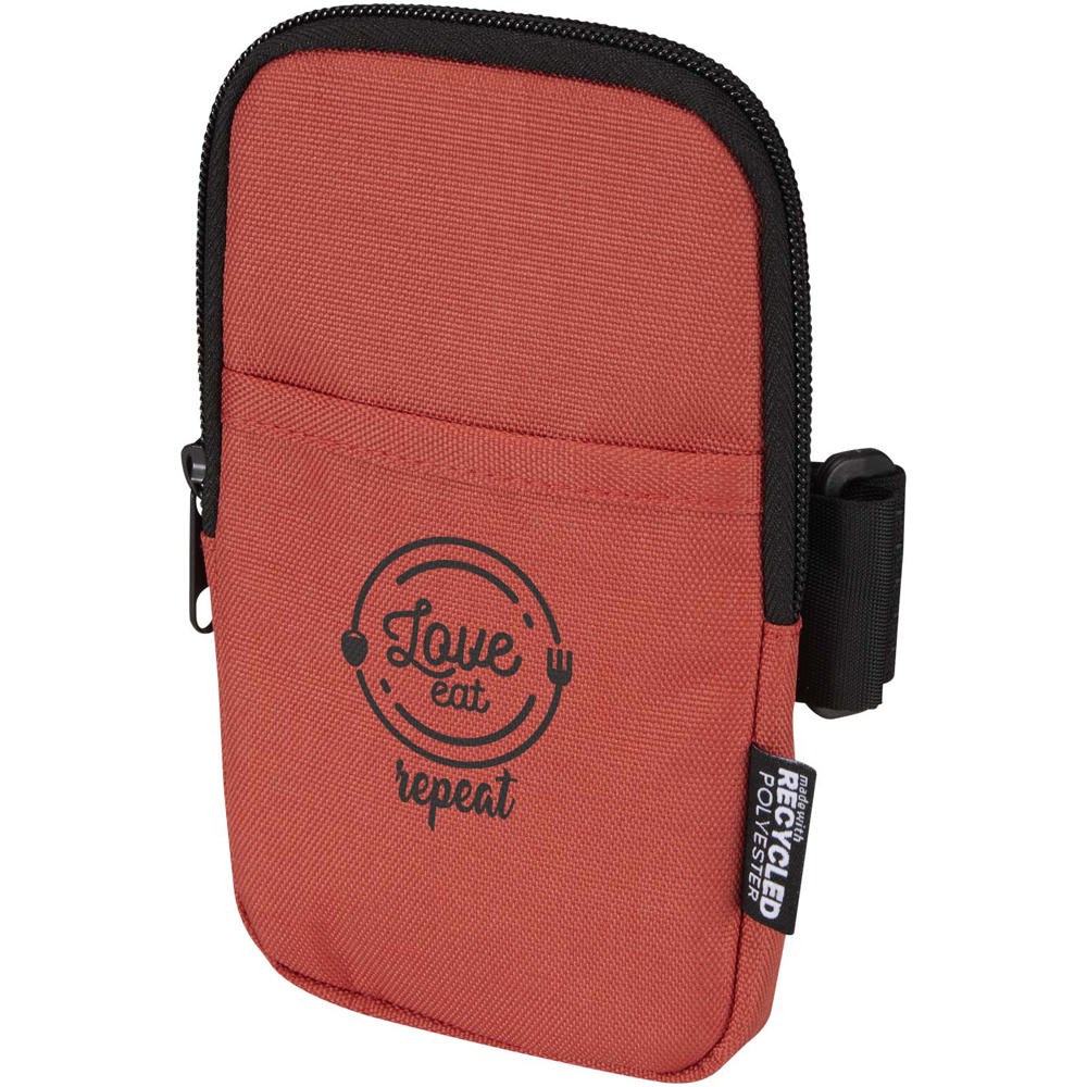 Byron GRS recycled bottle pouch 