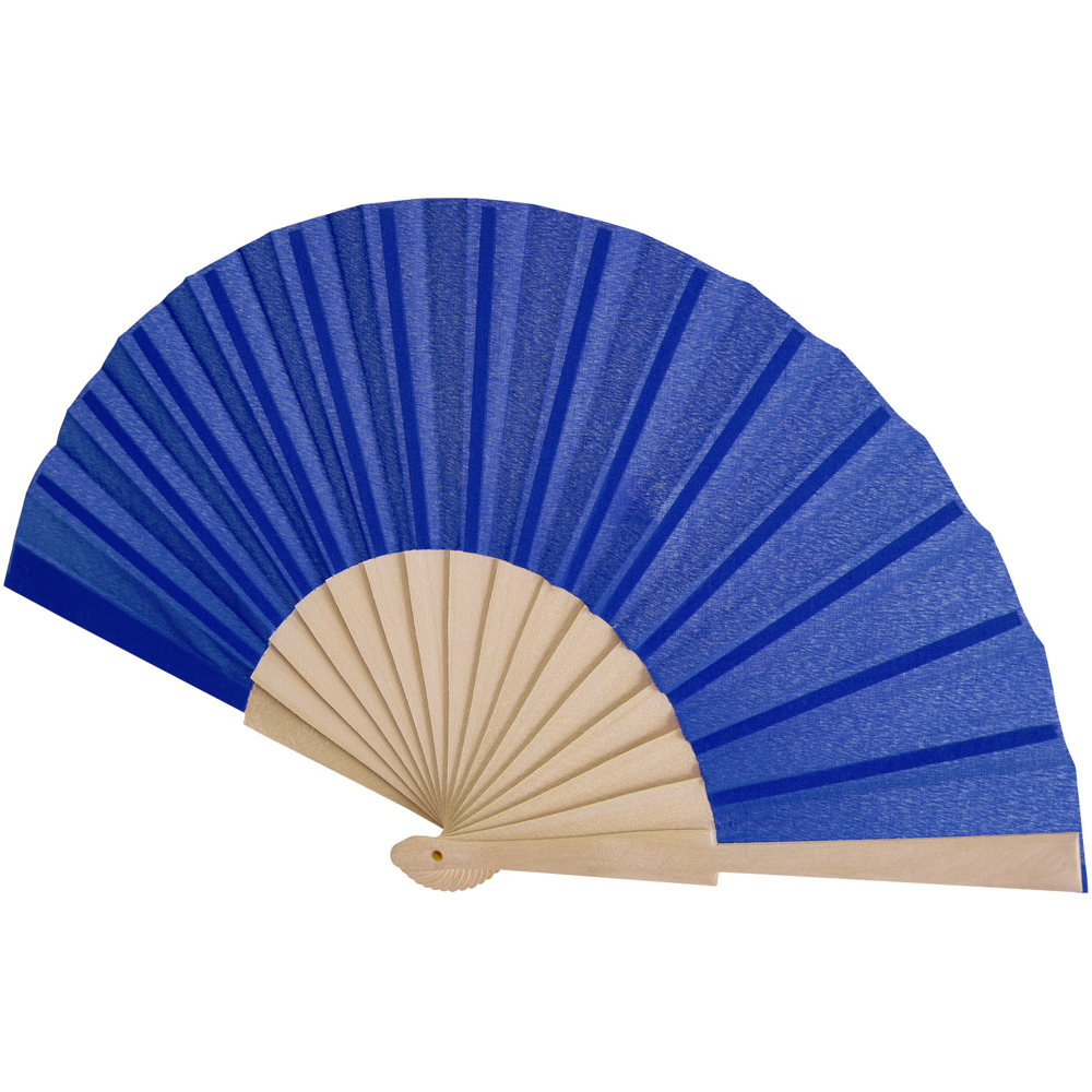 Manuela hand fan - Royal blue