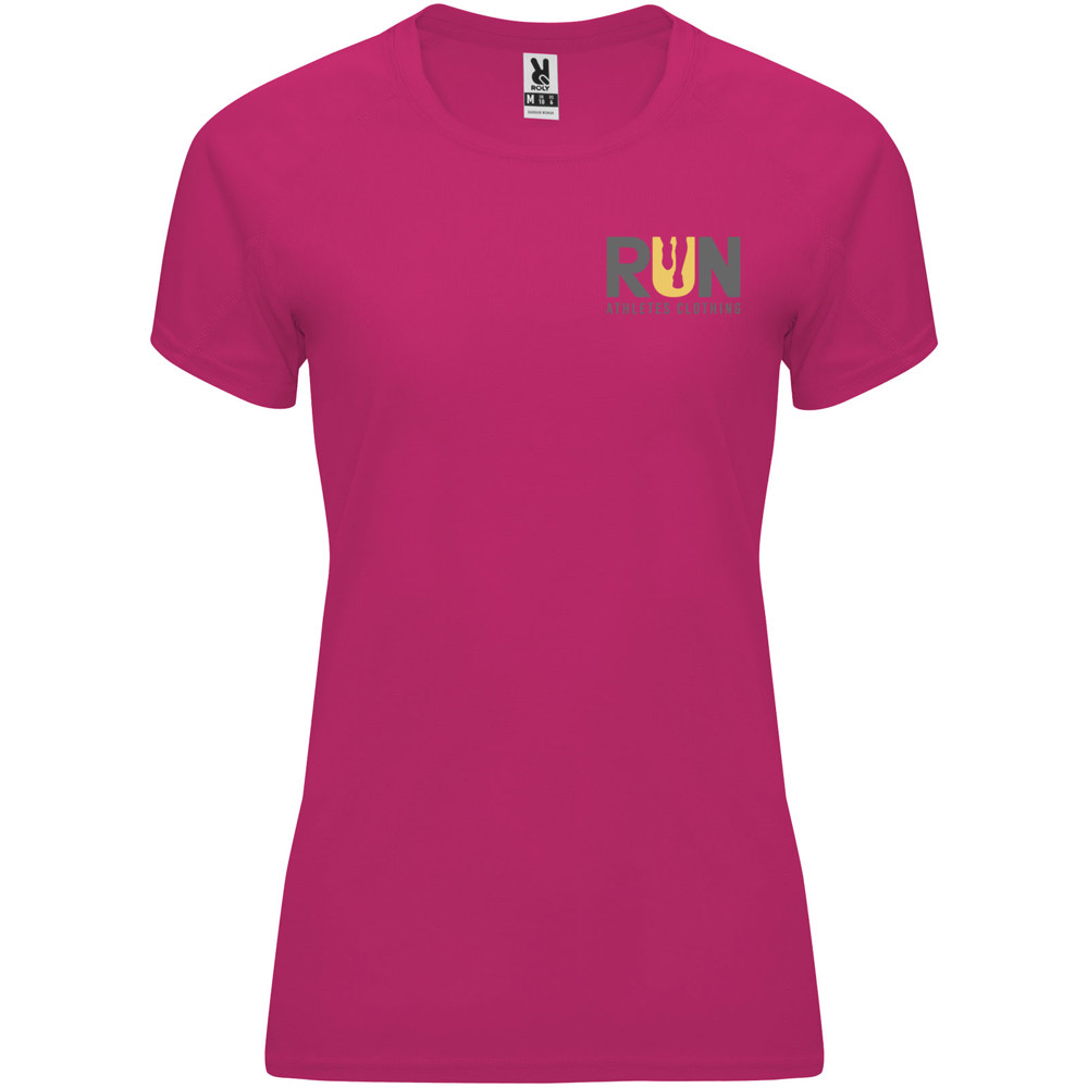 Bahrain 135 g/m2 short sleeve women's sports t-shirt