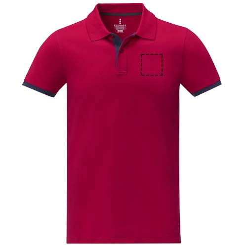 Morgan 200 g/m2 short sleeve men's duotone polo