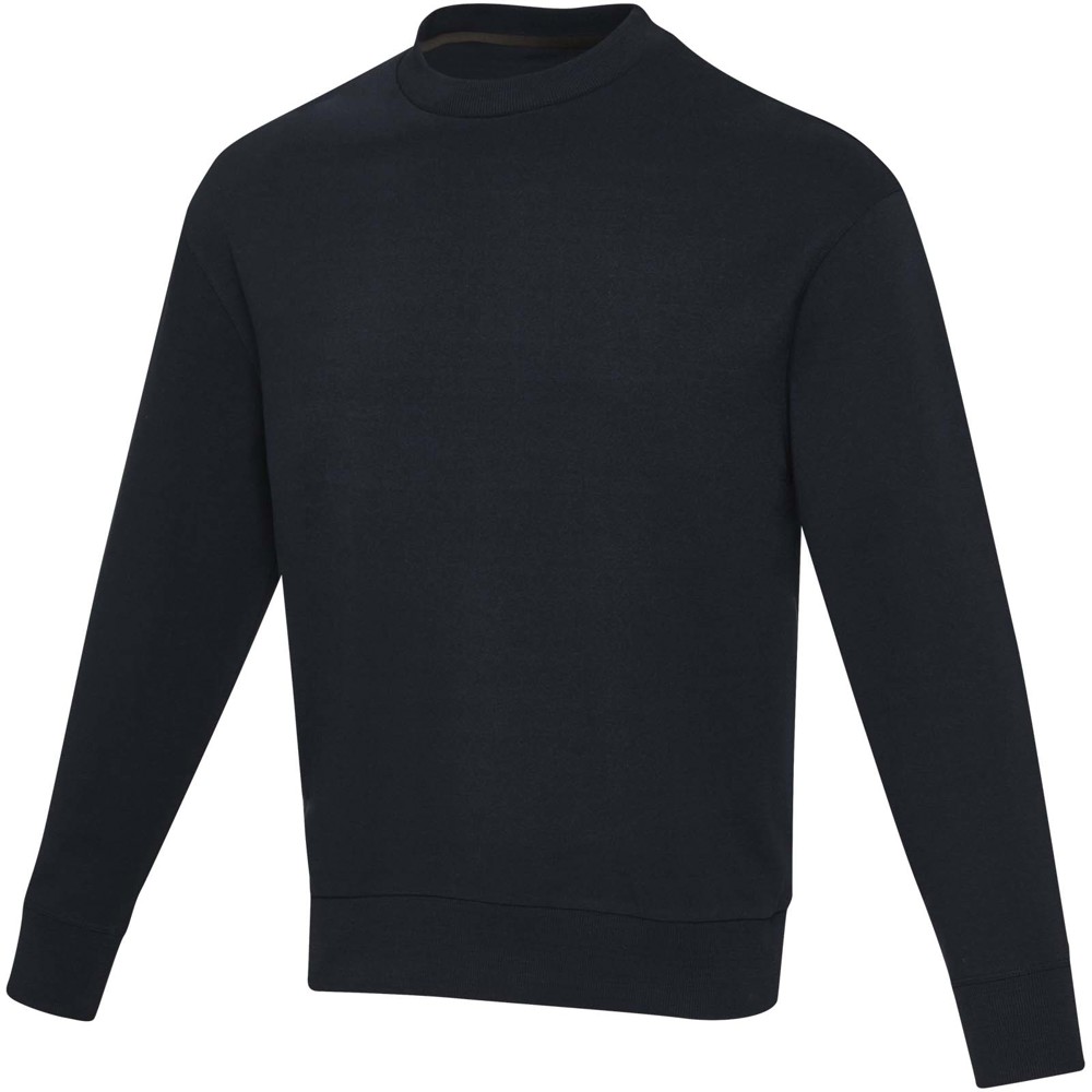 Tin 280 g/m² unisex Aware™ recycled crewneck sweater - Navy