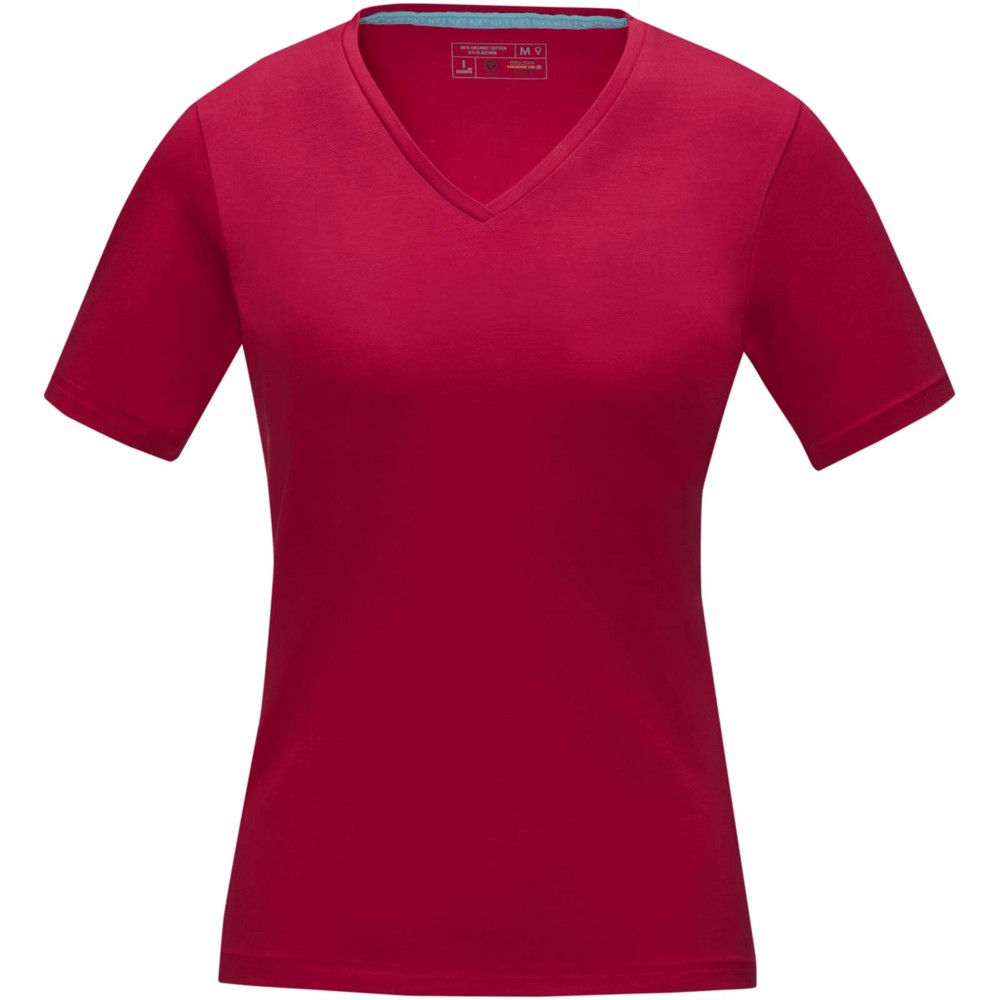 Kawartha short sleeve women's organic v-neck t-shirt