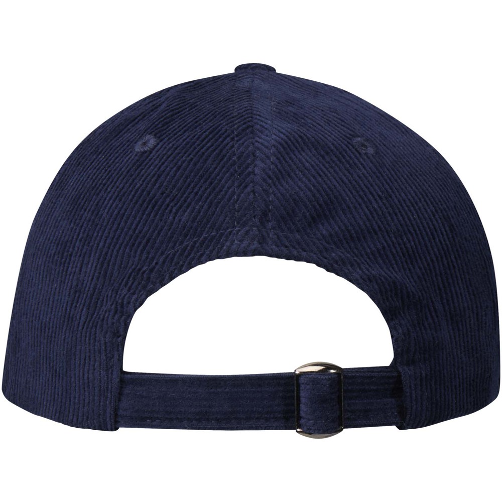 Hutton 6 panel 280 g/m² recycled corduroy cap
