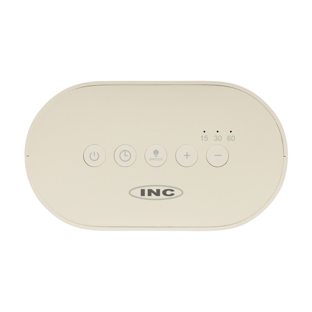 LumaRise RCS recycled plastic white noise alarm clock