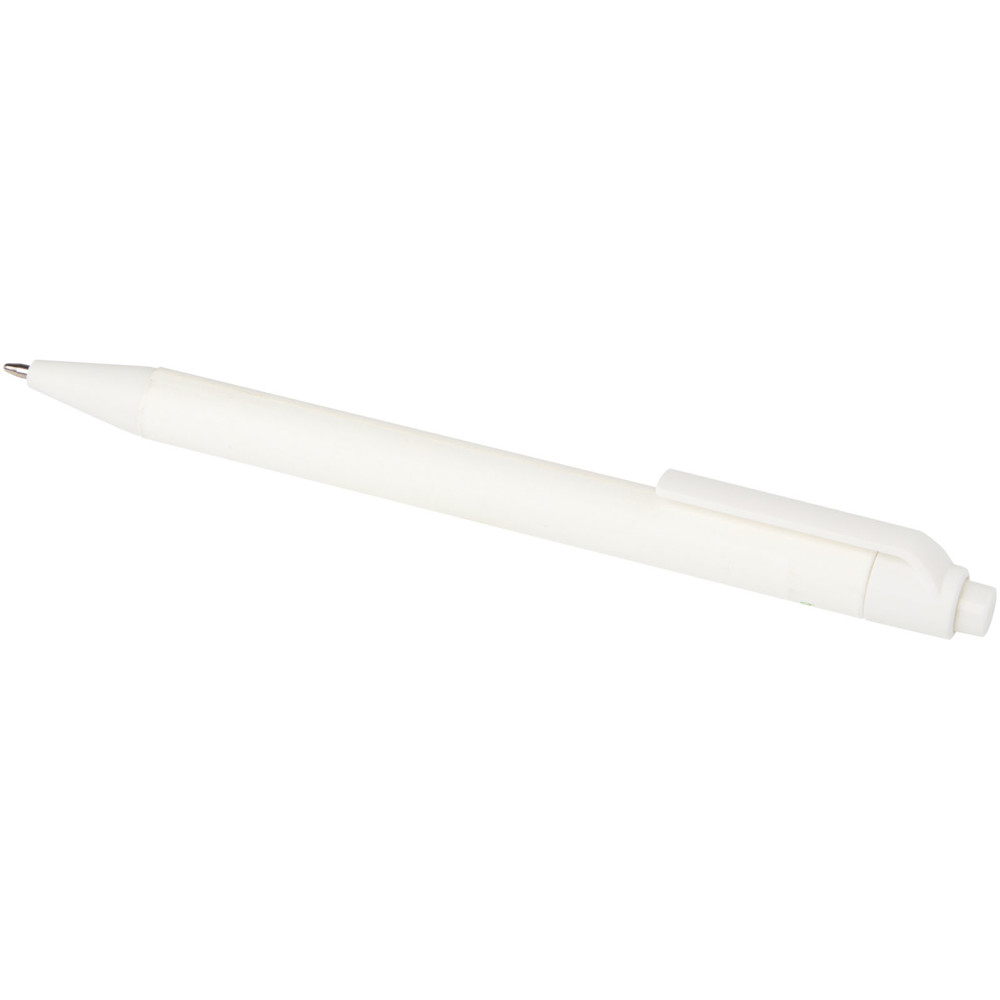 Chartik monochromatic recycled paper ballpoint pen with matte finish (black ink)