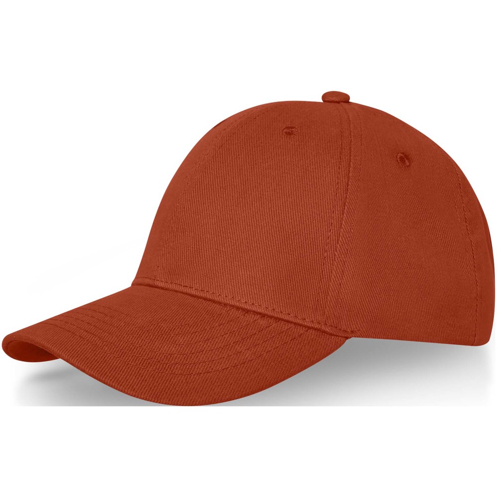 Davis 6 panel 260 g/m2 cap - Brick