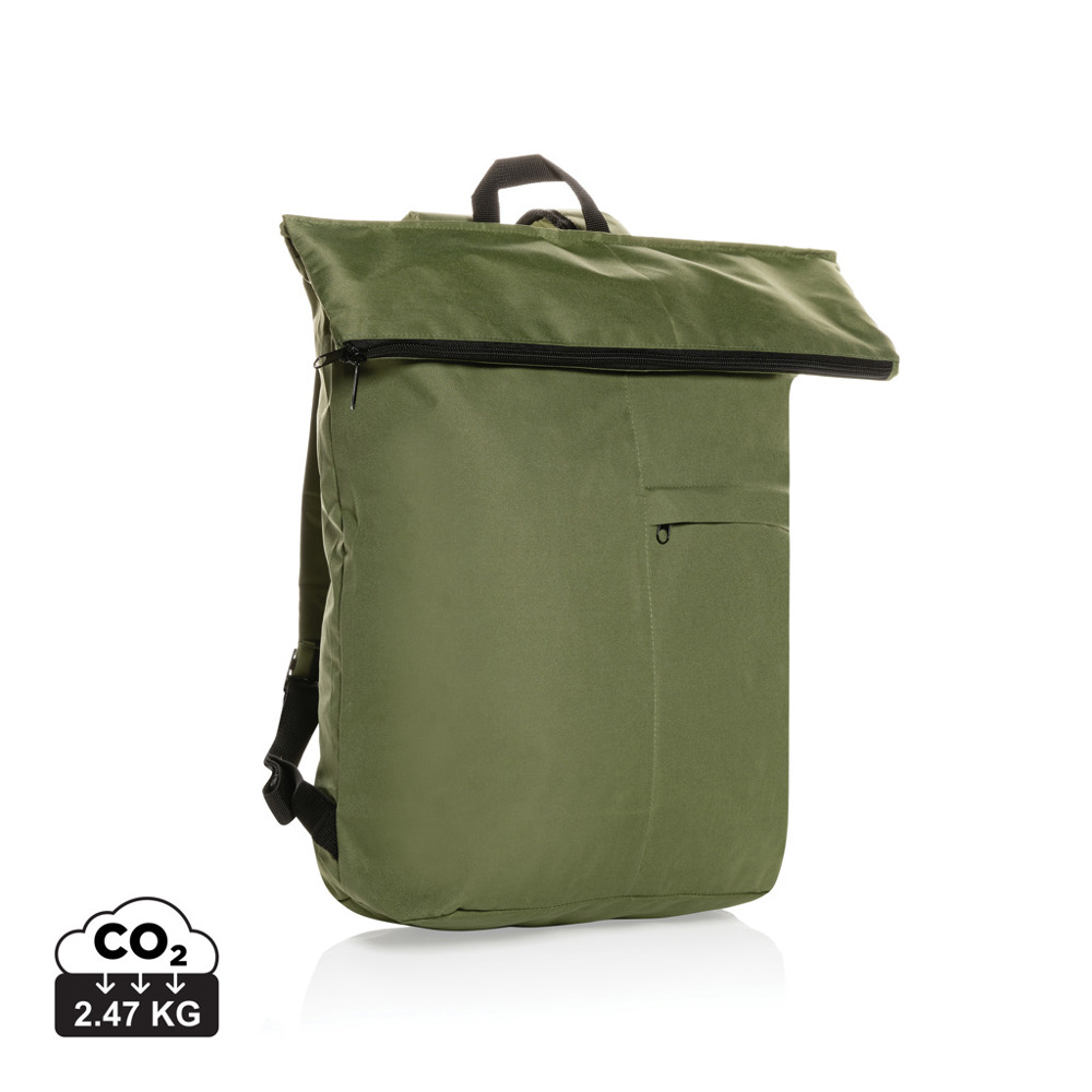 Dillon AWARE™ RPET lightweight foldable backpack