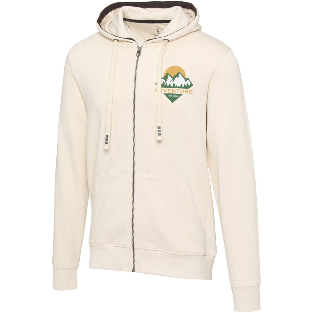 Arora 300 g/m2 unisex full zip hoodie