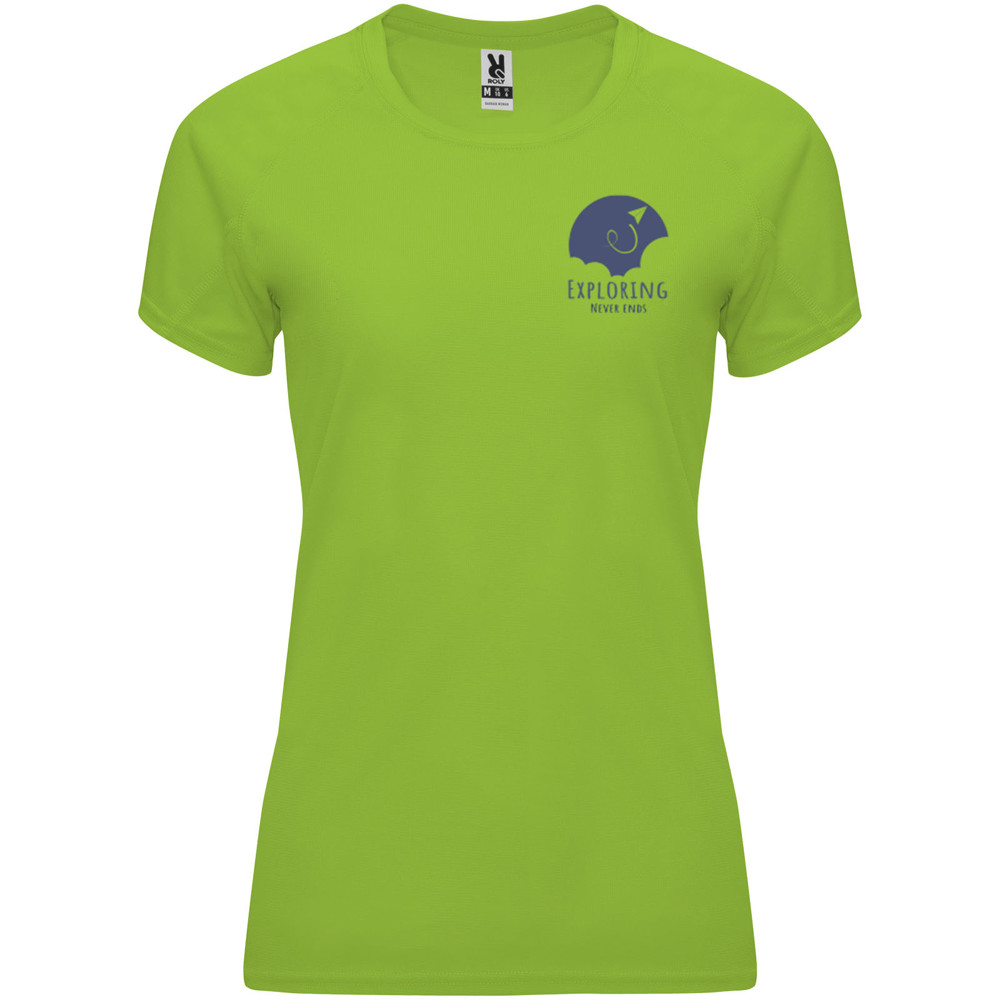 Bahrain 135 g/m2 short sleeve women's sports t-shirt