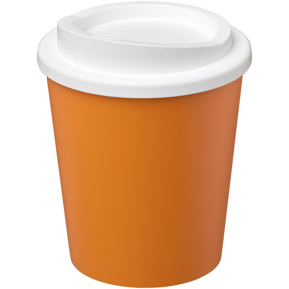 Americano® Espresso 250 ml insulated tumbler - Orange, White