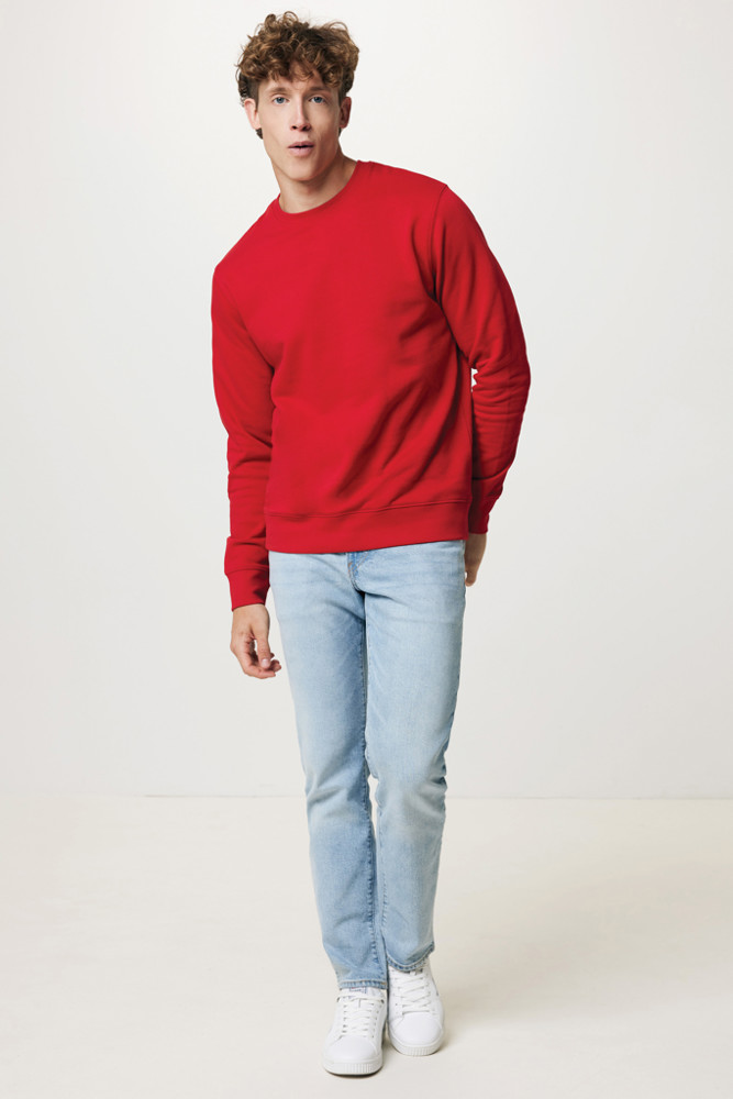 IQONIQ Etosha lightweight recycled cotton crew neck