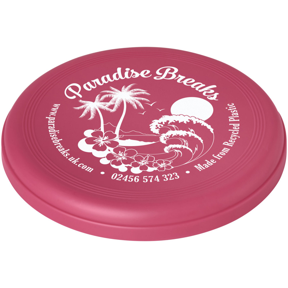 Crest recycled flying disc