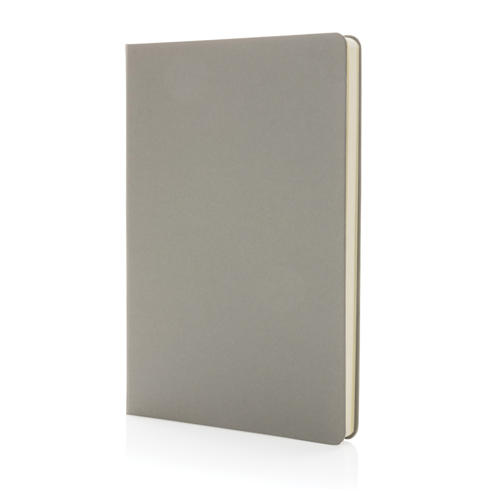 A5 hardcover notebook - grey (± PMS 2332C)