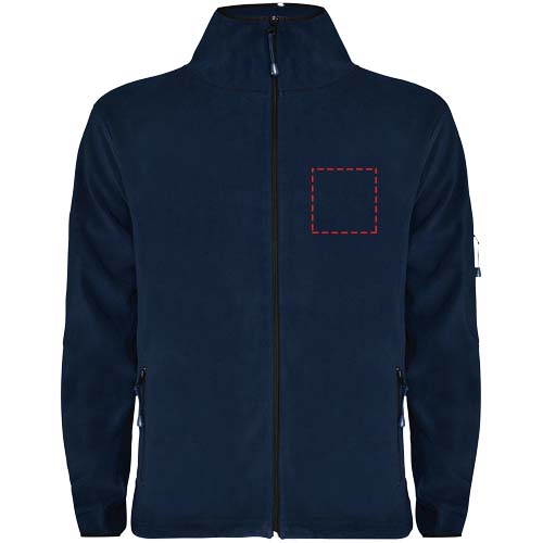 Luciane men's full zip fleece jacket
