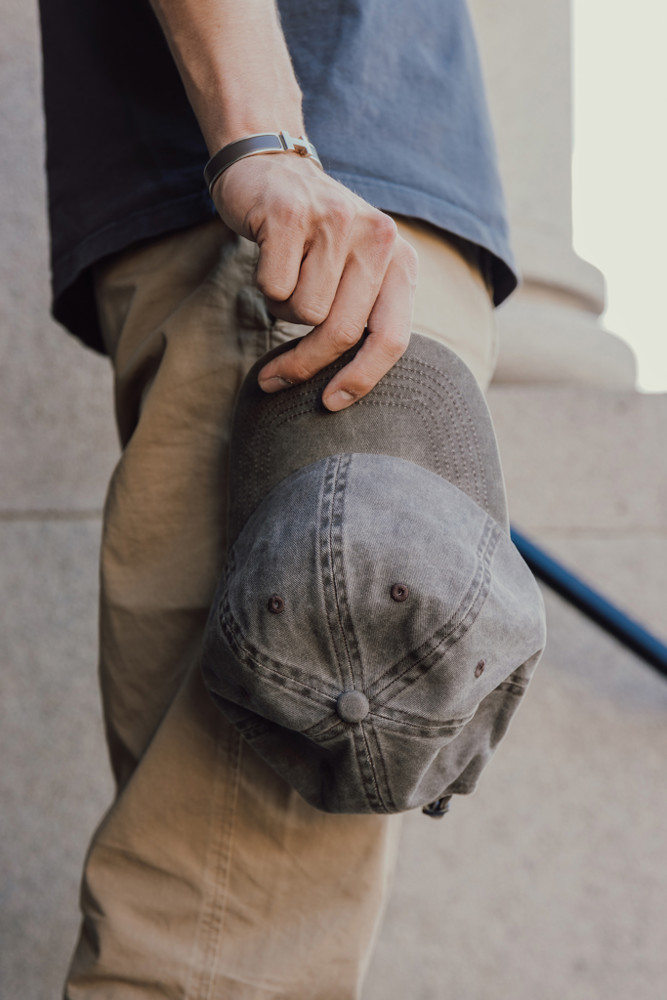 BEAU AWARE™ Washed 6 panel 270gsm cotton twill cap