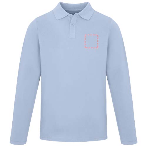 Calgary 180 g/m2 long sleeve men's polo