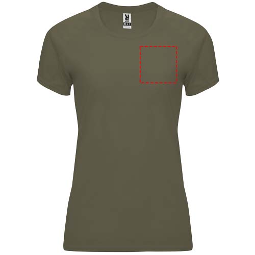 Bahrain 135 g/m2 short sleeve women's sports t-shirt