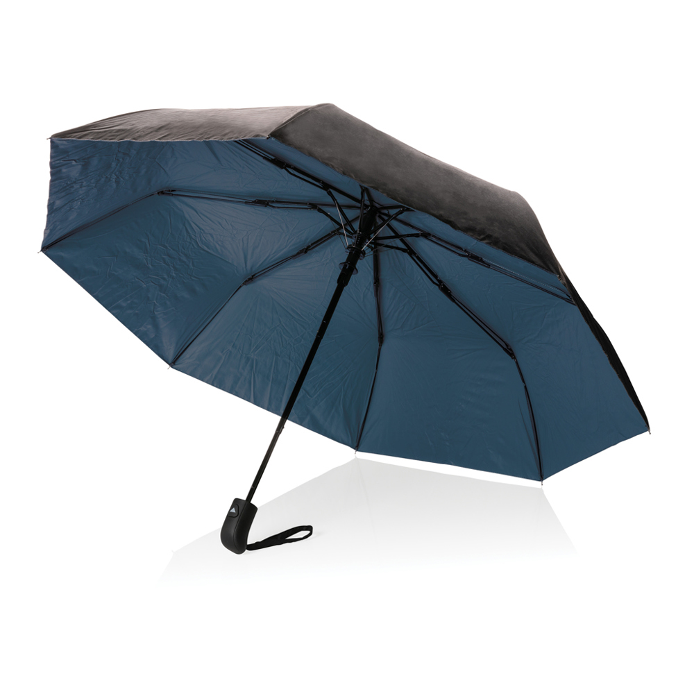 21" Impact AWARE™ RPET 190T Pongee dual colour mini umbrella