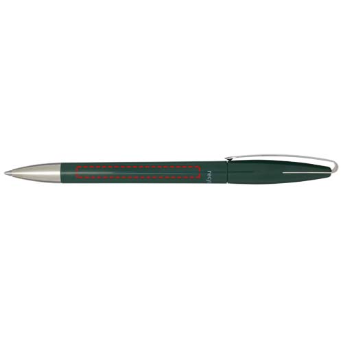 Ana recycled plastic ballpoint pen (blue ink)